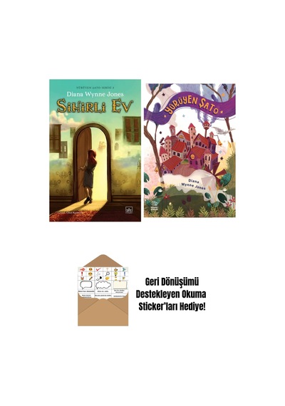 Sihirli Ev Yürüyen Şato Serisi 3 Ciltli + Yürüyen Şato