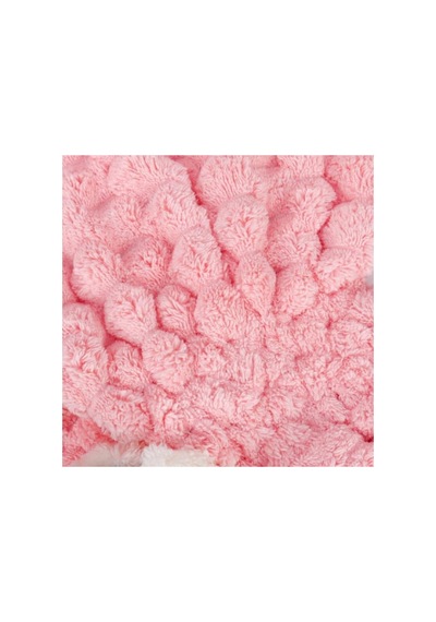 Fiyonklu Mikrofiber Saç Kurutma Bonesi Süper Emici Yumuşak Saç Kurulama Havlusu Duş Sonrası Saç Bonesi Saç Havlusu Açık Mavi
