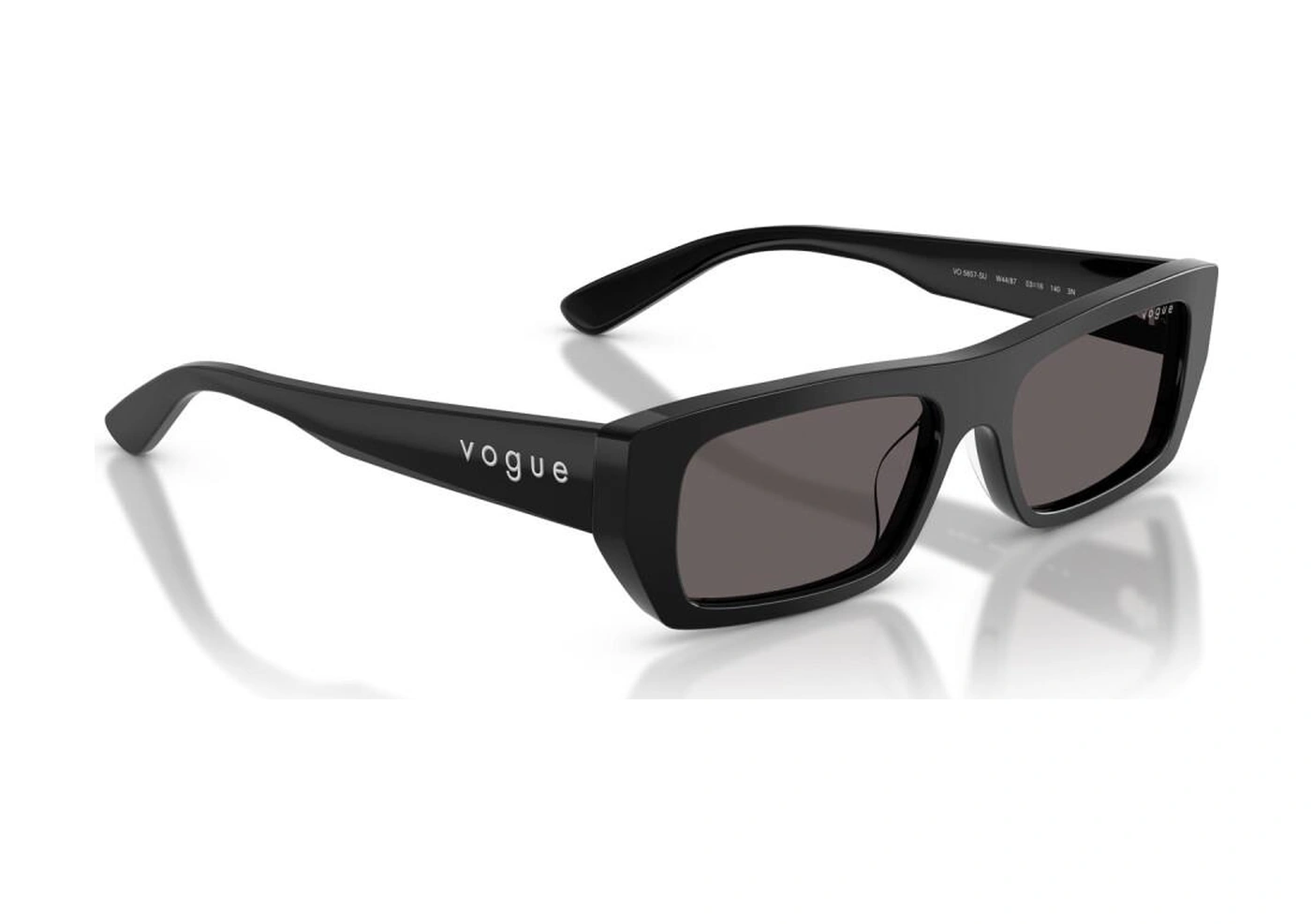 5657su W44/87 53 Vogue Kadın Güneş Gözlüğü Siyah