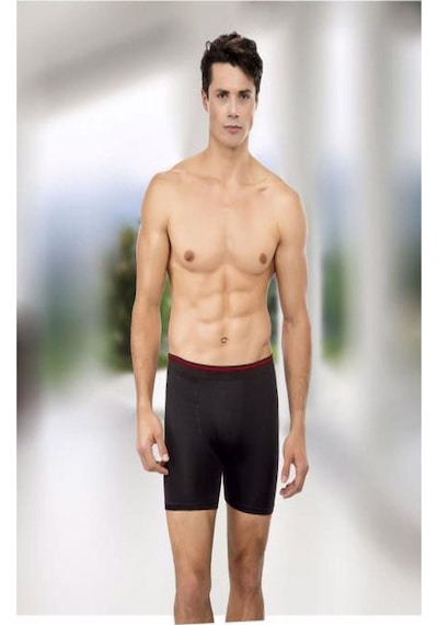 Erkek Uzun Likralı Boxer 005 6 Adet 001