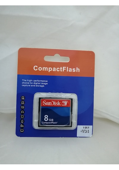 Sandisk 8 Gb Compact Flash Kart