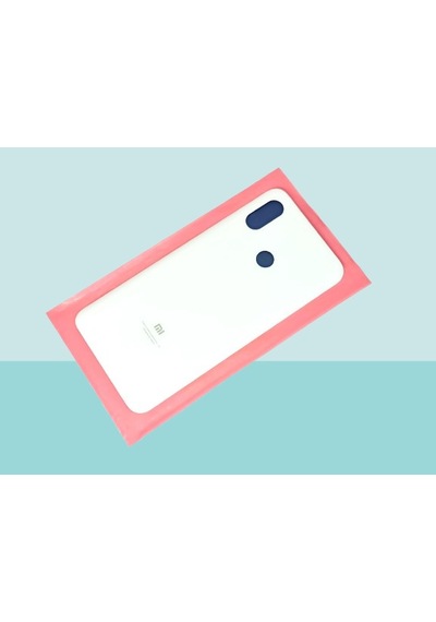 Xiaomi Mi 8 Uyumlu Arka Kapak Batarya Kapağı - Beyaz Çok Renkli