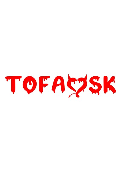 Tofaşk Araba Sticker 17x17 Cm Kırmızı