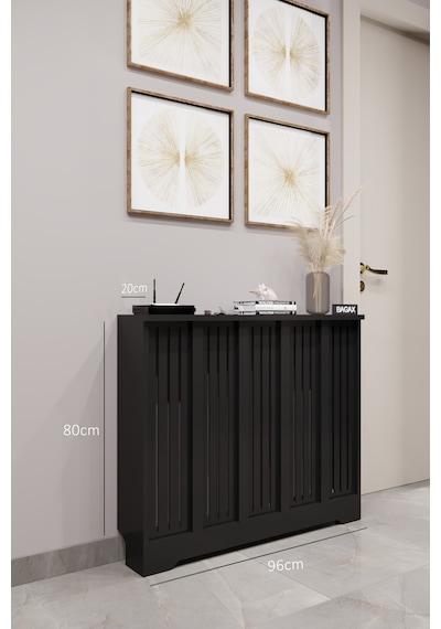Dekoratif Petek Dolabı Kalorifer Peteği Kapatma Ünitesi Modern Tasarım İç Ölçü 96 Cm Dış Ölçü 100 Cm Petek 96 Siyah D2 Dekoratif Petek Dolabı Kalorifer Peteği Kapatma Ünitesi Modern Tasarım İç Ölçü 96 Cm Dış Ölçü 100 Cm Petek 96 Siyah D2