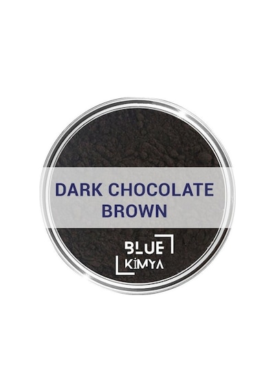 Blue Kimya Dark Chocolate Brown E155 Kahve Rengi Toz Gıda Boyası 500 G