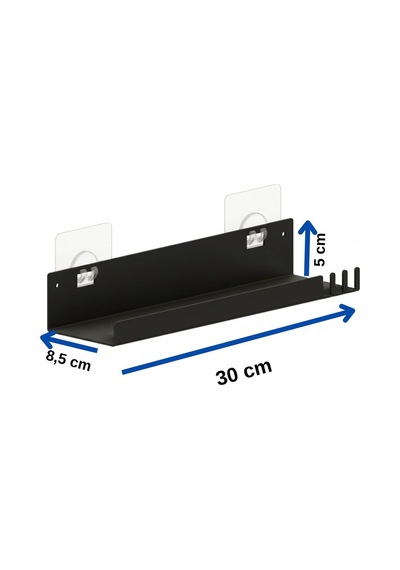 Buççin Online Mağaza Yapışkanlı Organizer Raf, Banyo Askısı Banyo Rafı Şampuanlık Sabunluk, Banyo Düzenleyici Siyah Metal Çok Renkli Buççin Online Mağaza Yapışkanlı Organizer Raf, Banyo Askısı Banyo Rafı Şampuanlık Sabunluk, Banyo Düzenleyici Siyah Metal Çok Renkli