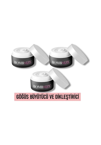 Bombsize Kadınlara Özel Geliştirici Dolgunlaştırıcı Sıkılaştırıcı Bakım 50 Ml X 3 Adet