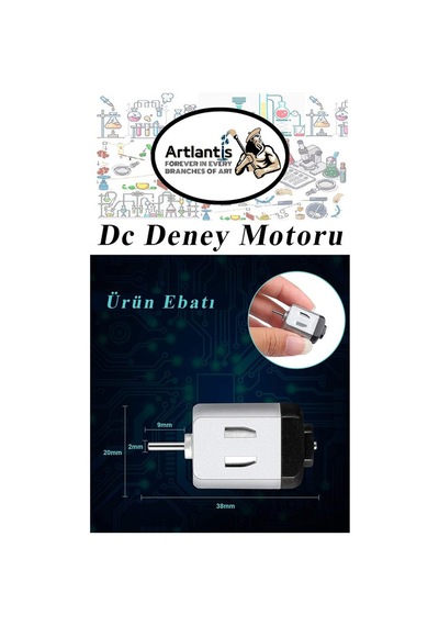 Artlantis Dc Mini Motor 6 Adet