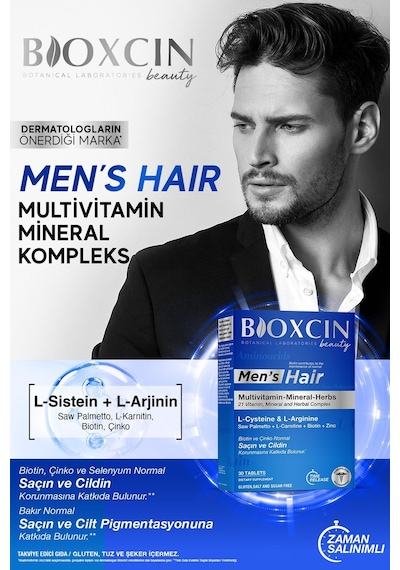 Bioxcin Men's Hair 30 Tablet 2 Adet