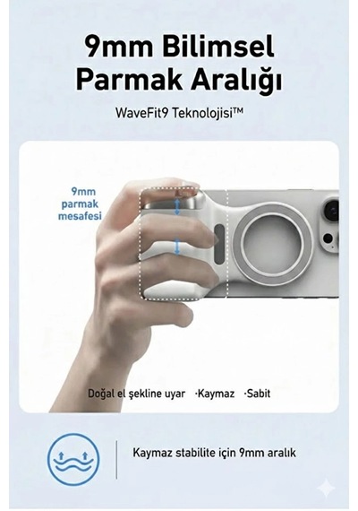 Magsafe Selfie Çubuğu Kamera Kolu Profesyonel Çekim Zoom -
