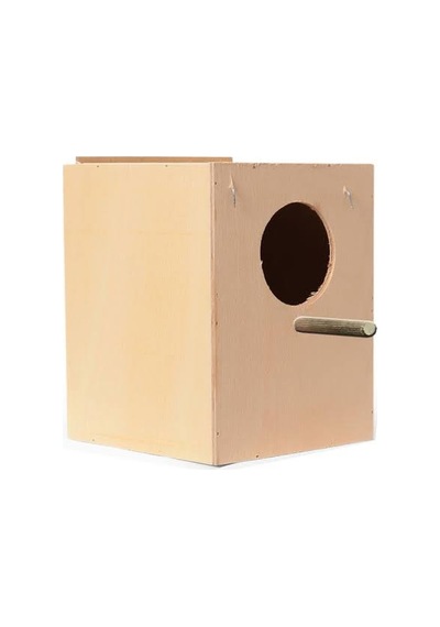 Muhabbet Kuşu Yuvalığı Büyük Boy 20x20x22 cm