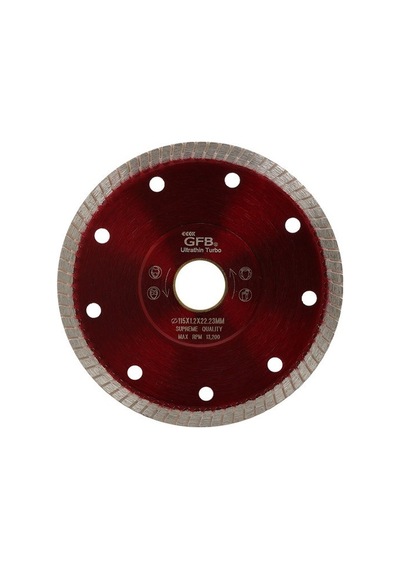 Gfb Hassas Kesim İnce Turbo Elmas Seramik - Fayans Kesici 115 Mm