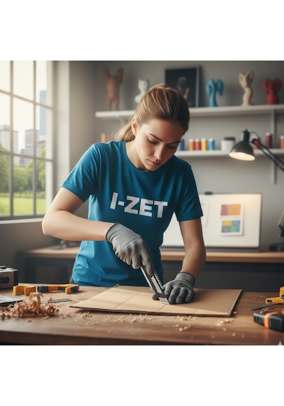 I-zet 18 Mm Metal Maket Bıçağı 24 Adet