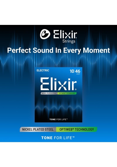 Elixir 010-046 Optiweb Elektro Gitar Teli 19052