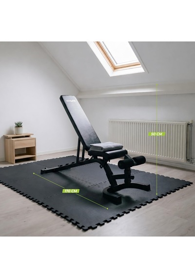Ayarlanabilir Fitness Bankı Pro Siyah