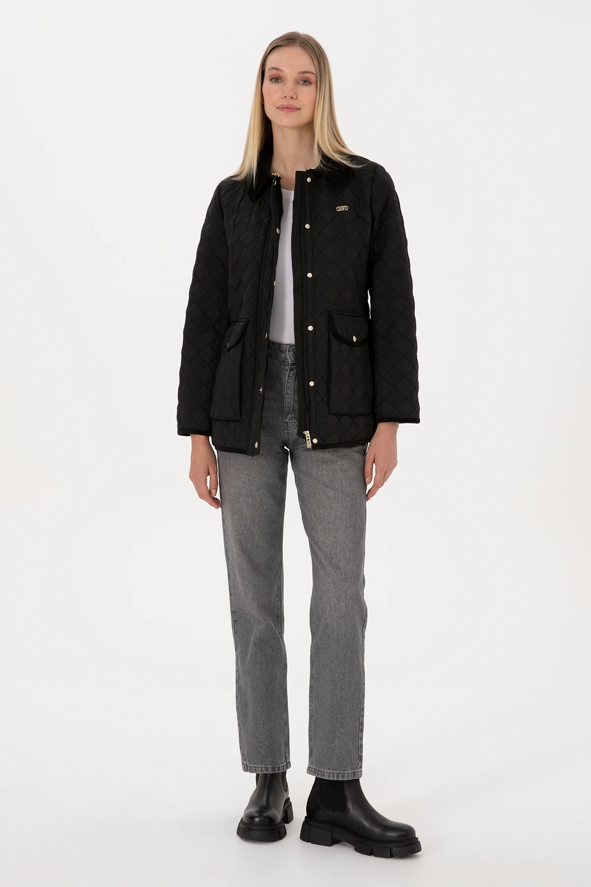 U.s. Polo Assn. Kadın Siyah Mont 50307939-vr046 Siyah