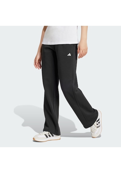 Adidas Essentials Small Logo Feel Cozy Open Kadın Eşofman Altı Jc5921 Siyah