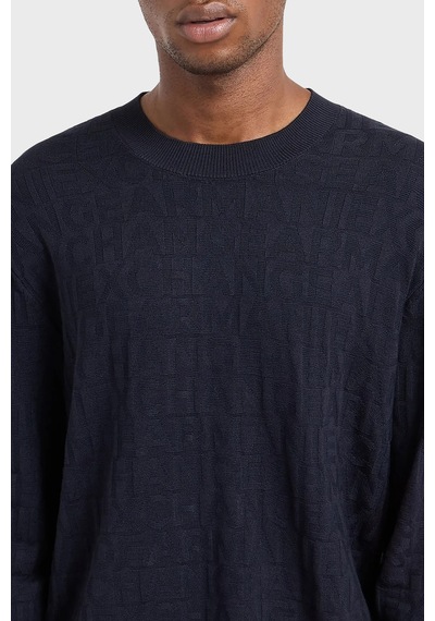 Armani Exchange Erkek Kazak 6dzm1r Zm4dz 1510 Lacivert Lacivert
