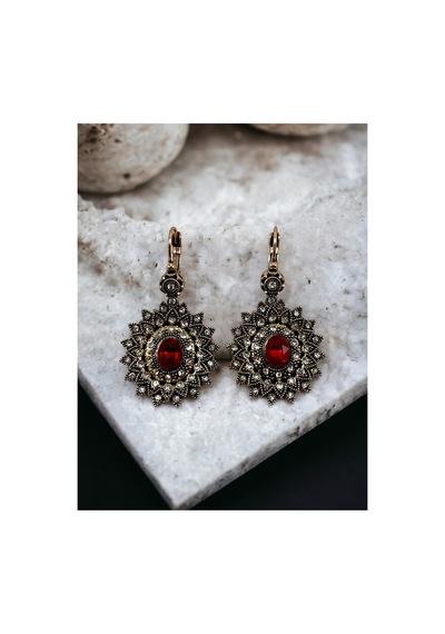 Safir Taşlı Güneş Küpe 14434777
