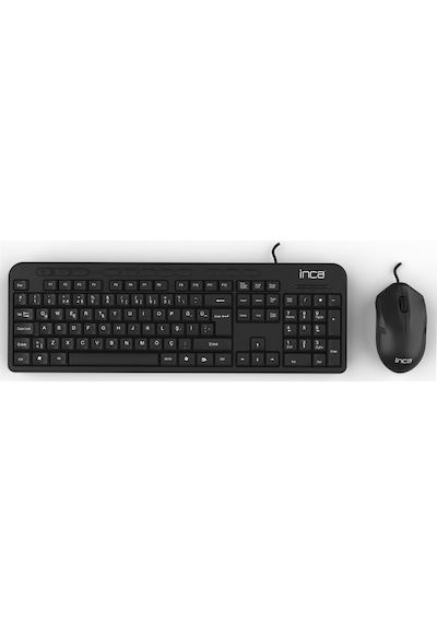 Inca IMK-375T Kablolu Q Klavye Mouse Set