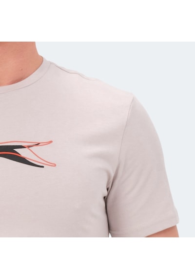 Slazenger VEDRAN KTN Erkek  Taş Gri Tişört