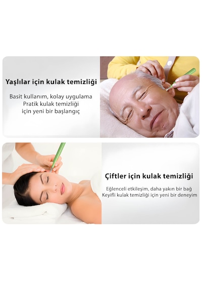 Tm-01 1080p Kameralı Led Işıklı Kablosuz Kulak Temizleme Cihazı