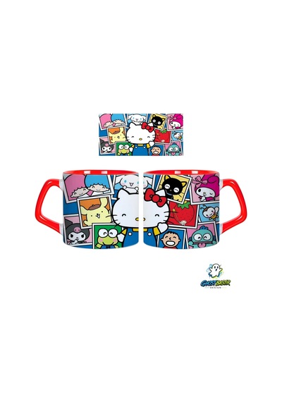 Hello Kitty Kupa Bardak Tek Adet 0659 Çok Renkli