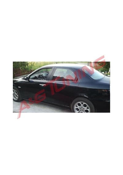 Alfa Romeo 156 Krom Cam Çıtası 1997 Üzeri 4Prç Paslanmaz Çelik N11.4851