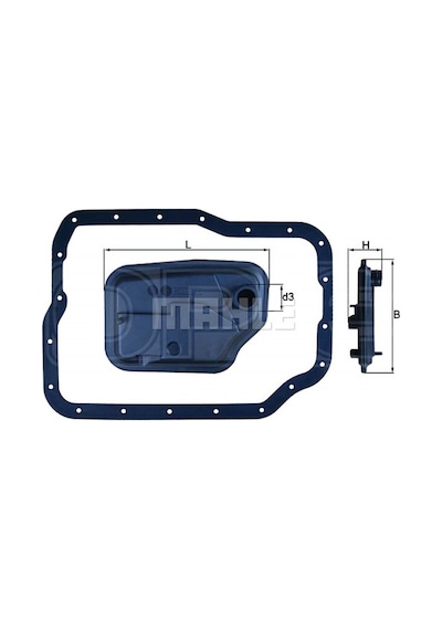 Ford Focus 1 Otomatik Vites Şanzıman Filtresi 1998-2005 Mahle