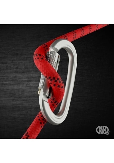 Kong Ovalone Alu Rıse Lock 26kn Otomatik Triactlock 3 Kilitli Alüminyum Oval Karabina 712le0npnkk Bl Siyah