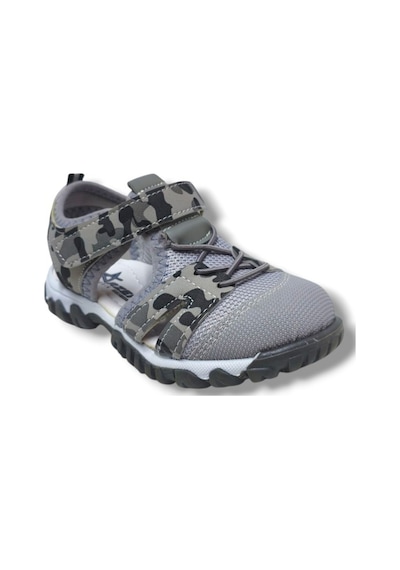 Arzen Bebe 321-25 Anatomik Cırtlı Erkek Çocuk Sandalet 26-30 Gri