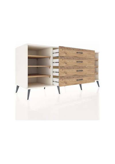 Kronos Konsol 6 Raflı 4 Çekmeceli 176x59x83 Aytaşı-çam/çam Çam/çam Kronos Konsol 6 Raflı 4 Çekmeceli 176x59x83 Aytaşı-çam/çam Çam/çam