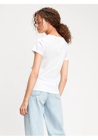 Levi's The Perfect V-neck Tişört-2599 Beyaz