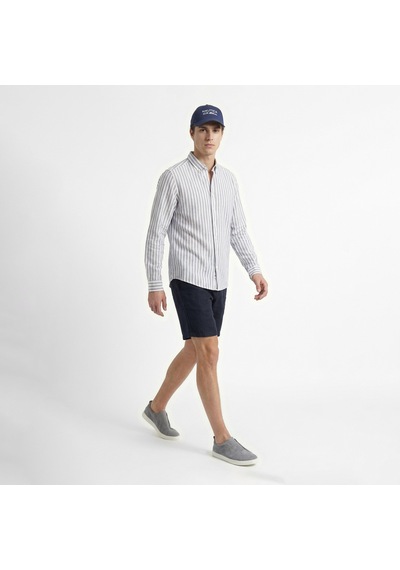 Nautica Erkek Mavi Regular Fit Çizgili Gömlekçizgiliw65433t