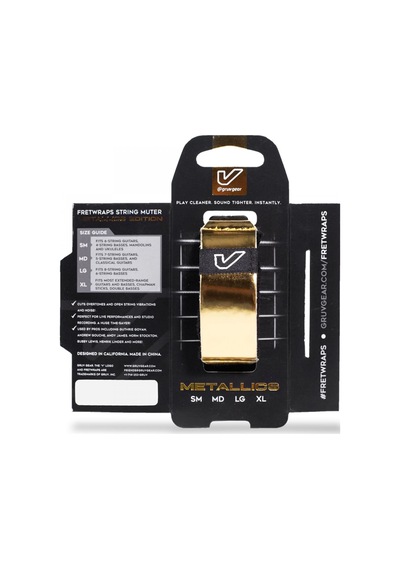 Gruv Gear Fretwrap Metals Gold - Small