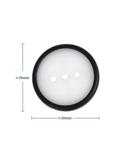 5 Adet 29mm Çap Mini Plastik Rubber Tekerlek 2mm Mil Uyumlu