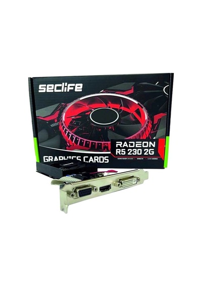 Seclıfe Ekran Kartı 2gb Radeon R5 230 64bıt Ddr3 Hdmı Dvı Vga Lp