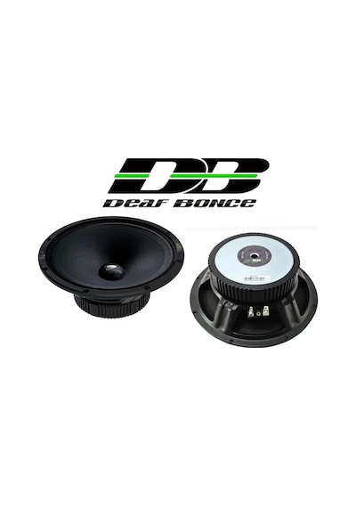 Machete Deaf Bonce Mm-80f 20cm Profesyonel Oto Midrange Hoparlör 130w Rms 260w Maksimum Güç