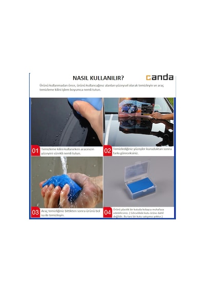 Kil Hamuru Araç Oto Yüzey Temizleme 3m Nano N11.2907