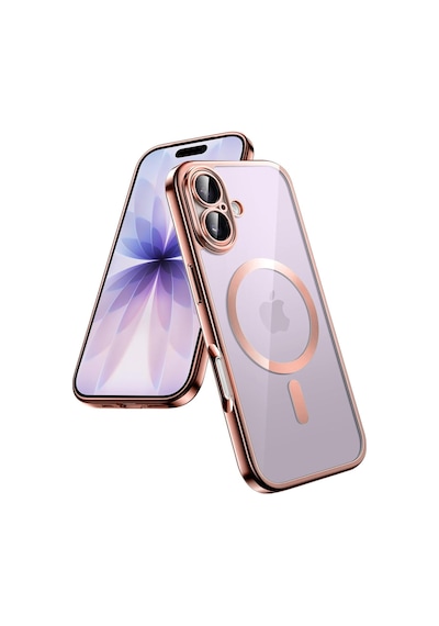 Teknomoda Apple Uyumlu iPhone 17 Kılıf Kamera Lens Korumalı Renkli Magsafe Şeffaf Silikon Rose Gold Rose Gold Teknomoda Apple Uyumlu iPhone 17 Kılıf Kamera Lens Korumalı Renkli Magsafe Şeffaf Silikon Rose Gold Rose Gold