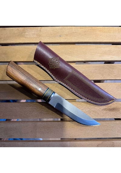 Efe Arms Puukko Av Kamp Bıçağı - Yerli Üretim 2 Kahverengi