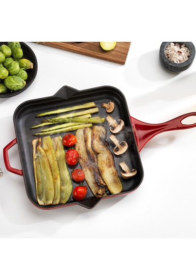 Schafer Guss Chef Döküm Kare Kızartma Tavası 28x28cm 1 Parça