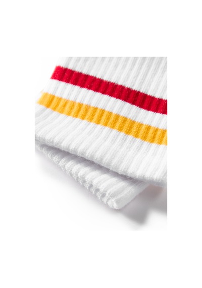 Gsstore Galatasaray Unisex Çorap K252280 Beyaz