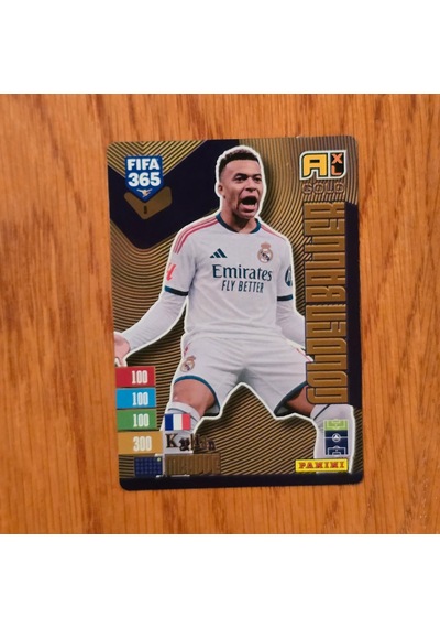 Panini Adrenalyn 2027 Kylian Mbappe Golden Baller Oyun Kartı