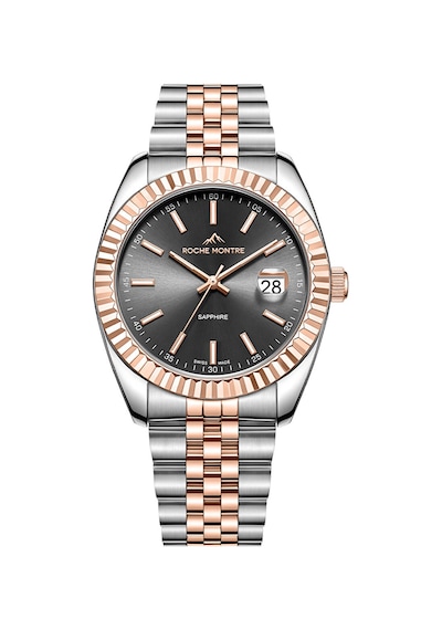 Roche Montre Rmg6009-06 Erkek Kol Saati Metalik Gri