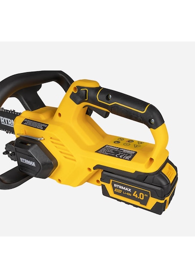 RTRMAX RTC9500 TEK AKÜLÜ AĞAÇ MOTORU 20 VOLT 4 AH.