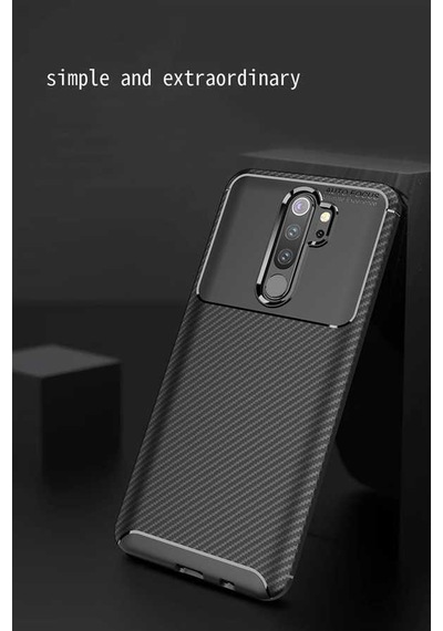 Xiaomi Redmi Note 8 Pro Kılıf Zore Negro Silikon Kapak Siyah