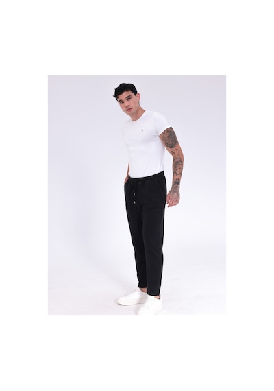Blayn Jeans Erkek Regular Fit Gabardin Pantolon Günlük Rahat Kesim Klasik Erkek Pantolon Siyah