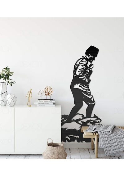 Atatürk Kocatepe Metal Poster Ev Ofis Duvar Süs Hediye Tablo