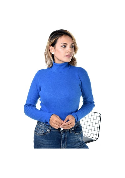 Belifanti Collection Kadın Yarım Balıkçı Yaka Kazak